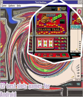Fake slot machine