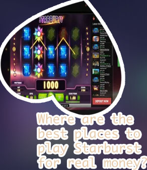 Starburst slot machine real money