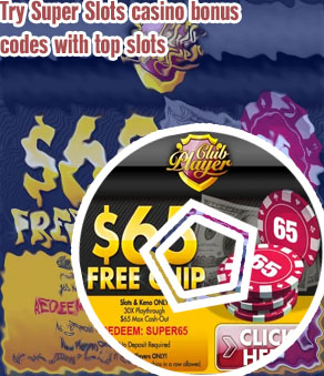 Super slots bonus codes no deposit